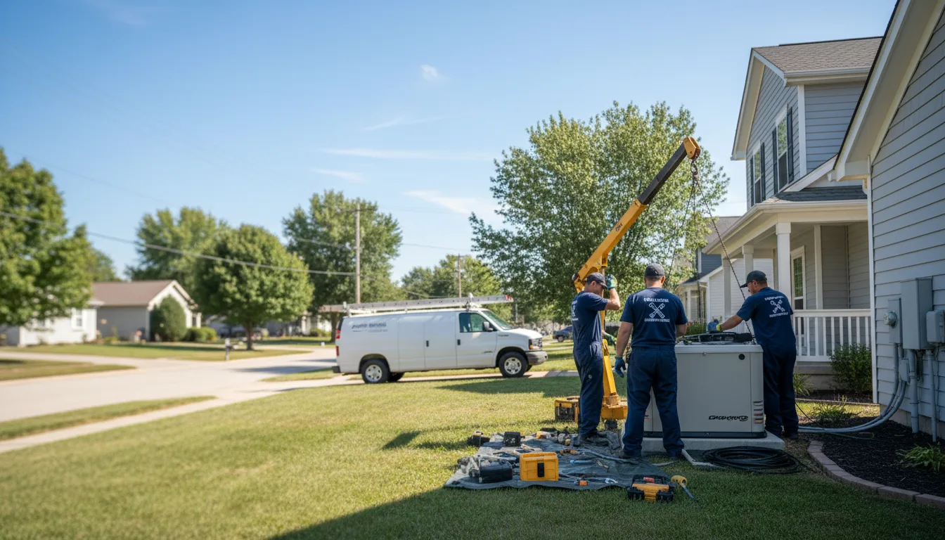 Generator Installation in Kouts, IN near me